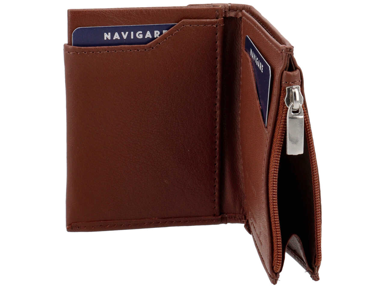 Portafoglio slim con portamonete on sale