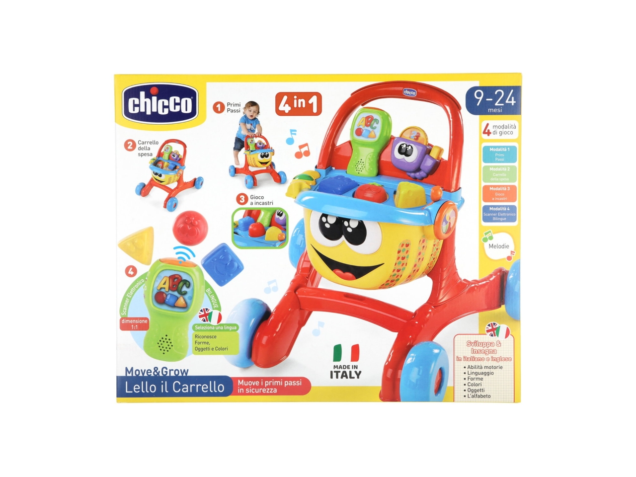 Carrellino primi sales passi chicco