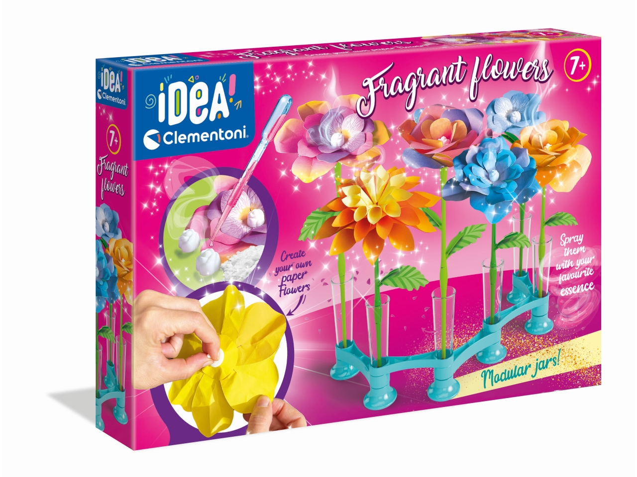 Composizione giocattolo Idea Fiori Creativa e Profumata eta consigliata dai 7 anni in su Clementoni Agrusti.eu