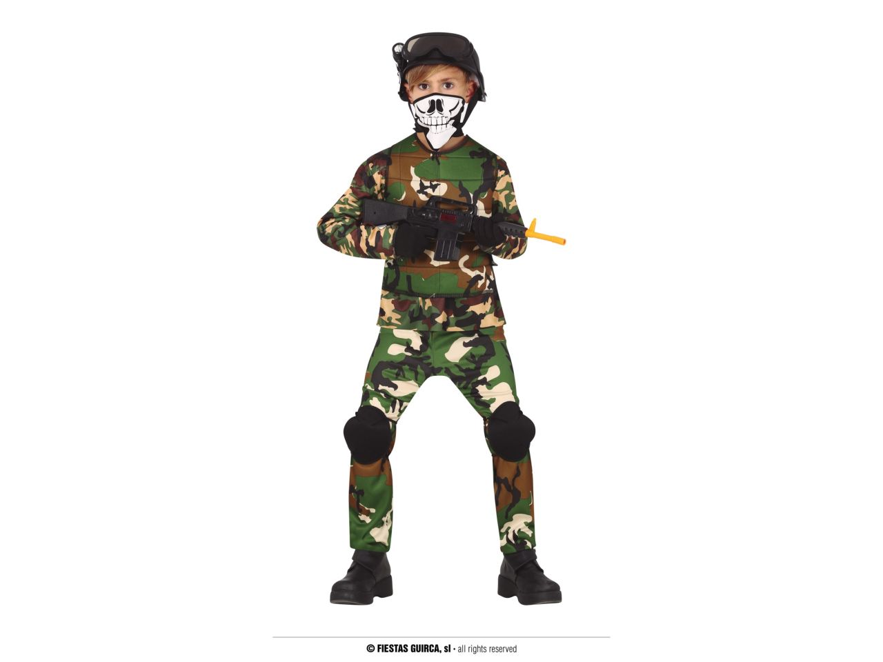 Costume da militare da bambino taglia 10 12 anni Agrusti.eu
