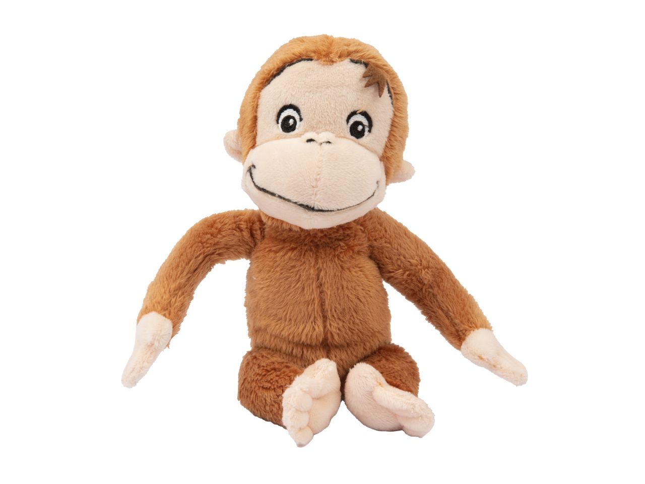 CURIOSO COME GEORGE PELUCHE CIRCA 25 CM DA SEDUTA - ORIGINALE