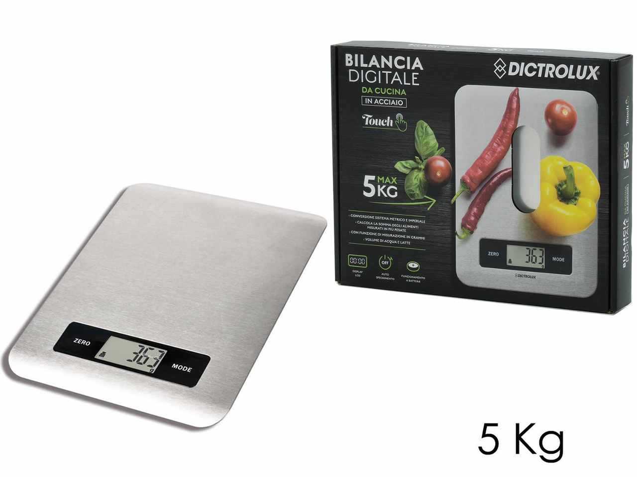 Proster Bilancia Cucina Digitale Ricaricabile 3g-10kg Bilancia da