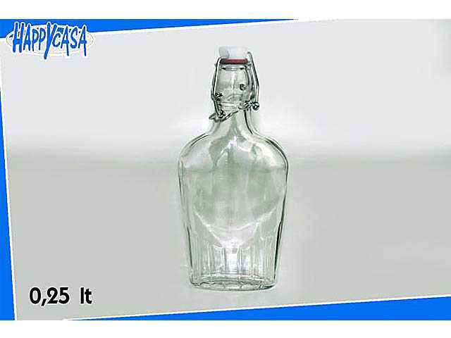 SWING - Bottiglia in vetro per distillati - Capacità: 125ml / 250ml