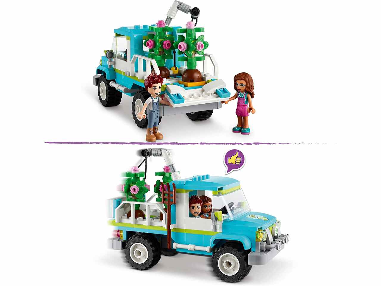 Lego friends veicolo pianta-alberi41707