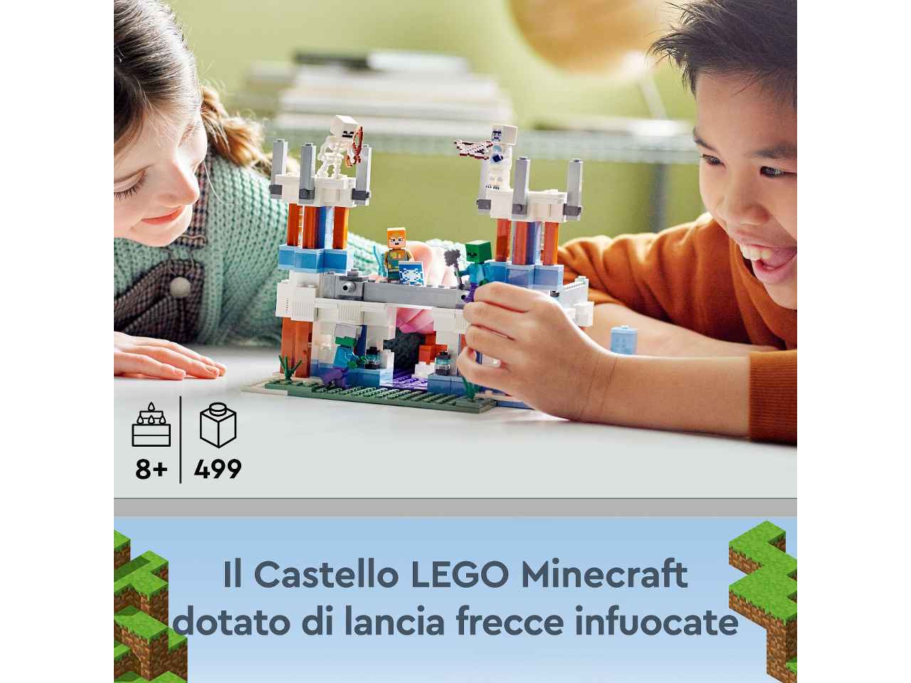 Lego minecraft ice castle 21186