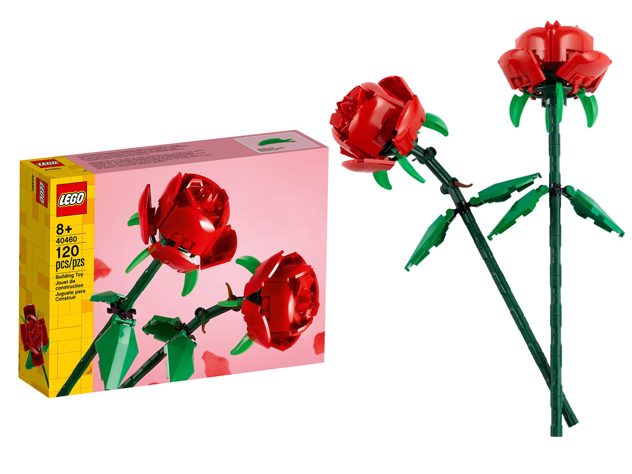 Lego lel flowers rose