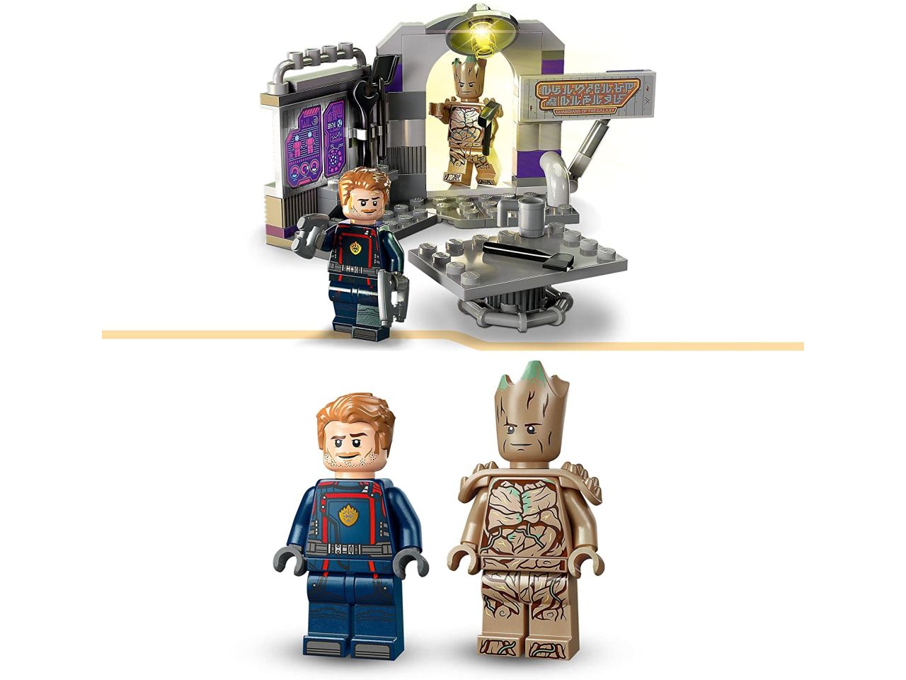 Lego super heroes headquarter guardiani della galassia