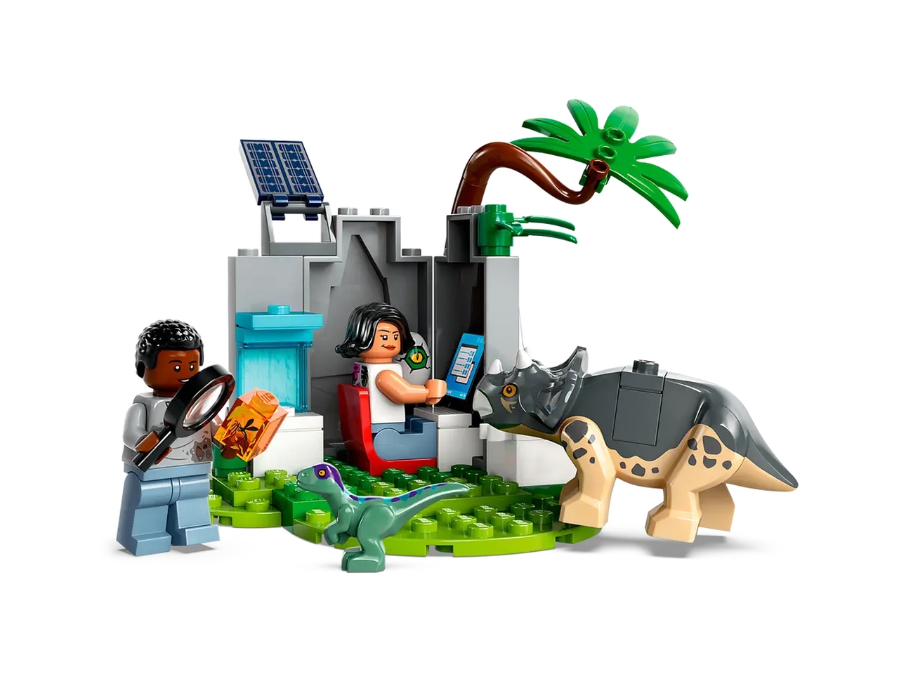 Lego jurassic world centro di soccorso dei baby dinosauri