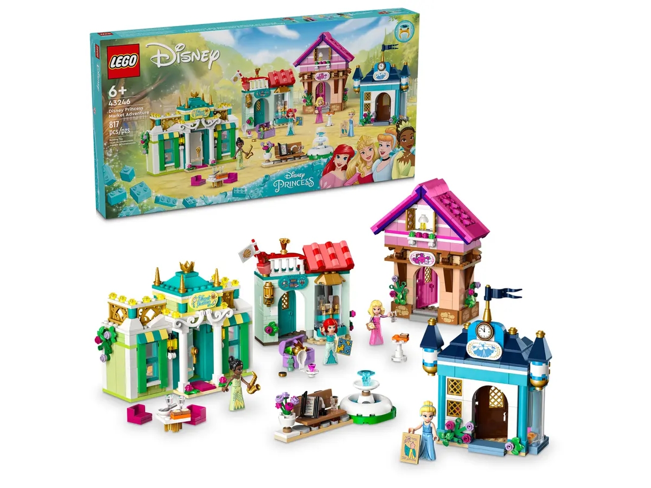 Lego disney princess avventura al mercato principesse disney