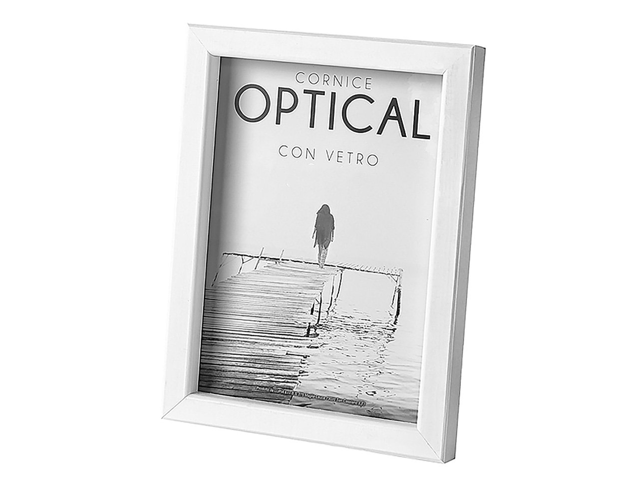 Cornice optical 70x100 bianco crilex