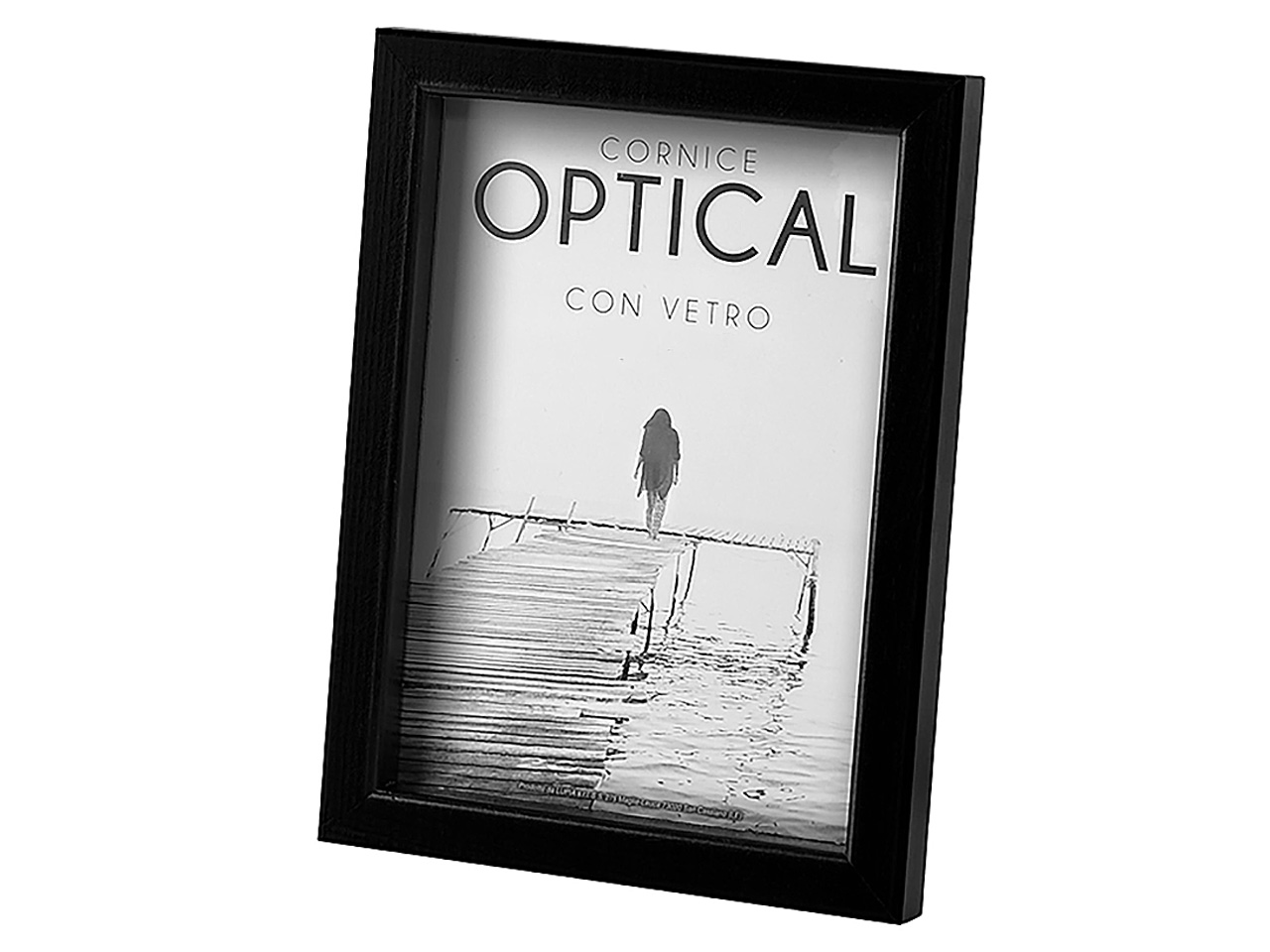 Cornice optical 70x100 nero crilex
