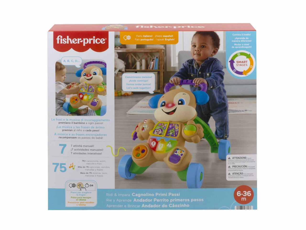 Fisher price cagnolino primi passi Agrusti.eu