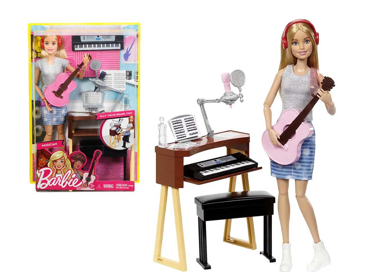 Barbie musician hotsell doll