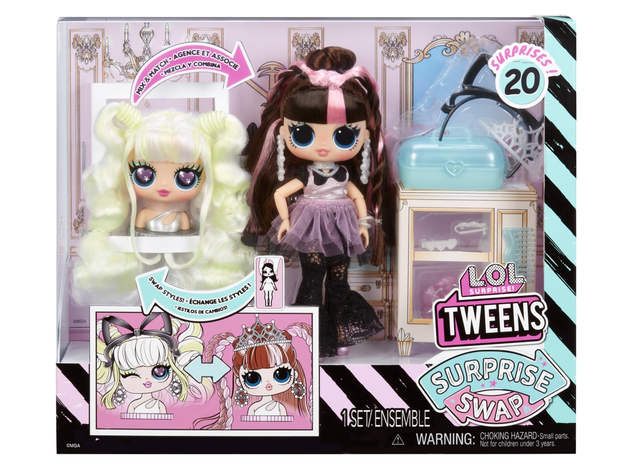 L.o.l. surprise tweens surprise swap fashion doll - bronze -2 - blonde ...