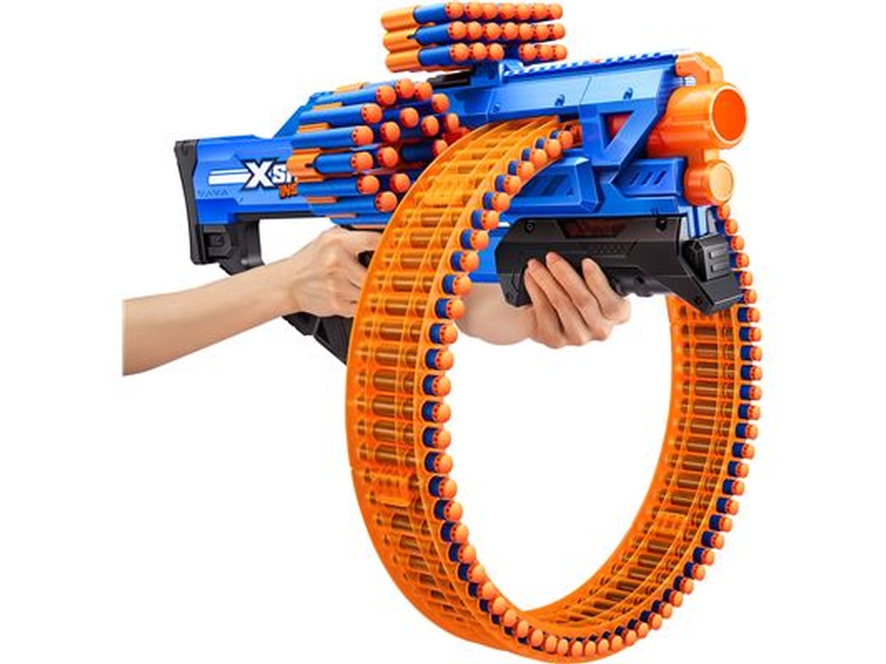 Fucile a giocattolo X shot insanity mad mega barrel con 72 dardi Agrusti.eu