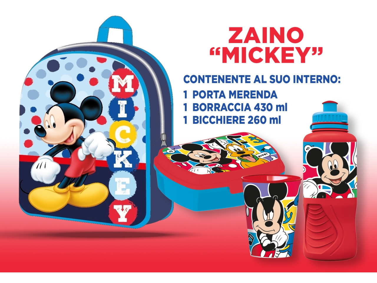 Zainetto asilo topolino hotsell