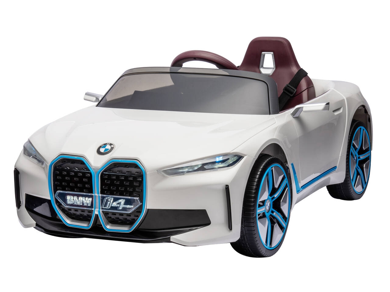 Auto elettrica bmw i4 12v 4 5ah radiocomandata 2 4ghz bianca Agrusti.eu