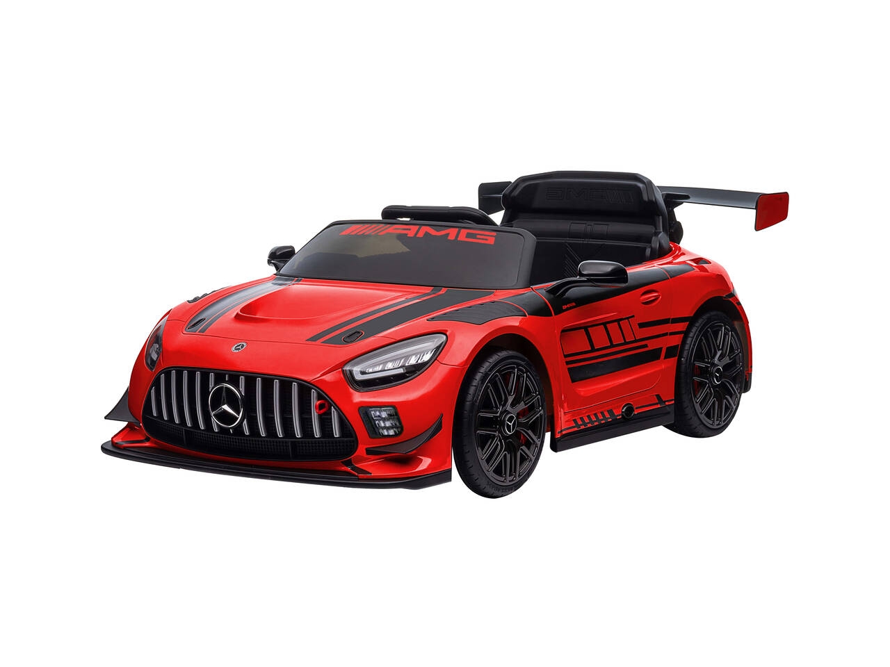 Auto elettrica mercedes amg gt3 rosso 12v radiocomandata Agrusti.eu