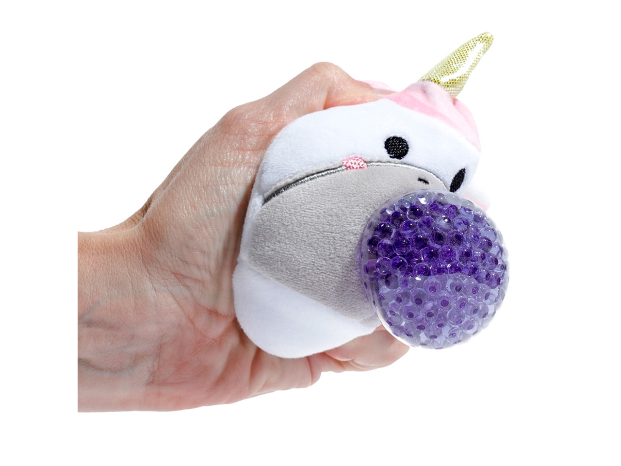 Antistress di peluche a forma di unicorno con slime Agrusti.eu