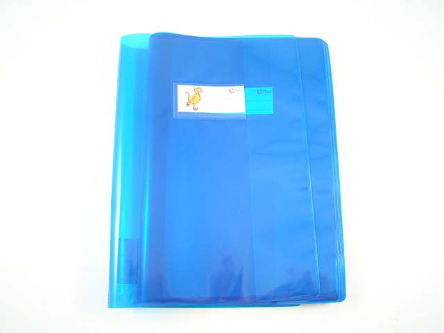 Copertine quaderni matematica in polipropilene con alette e porta nome  colore blu A4 21x30cm 20 copertine