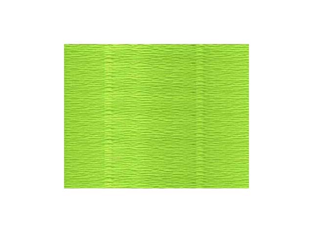 Carta crespa in colore verde chiaro 50X250cm