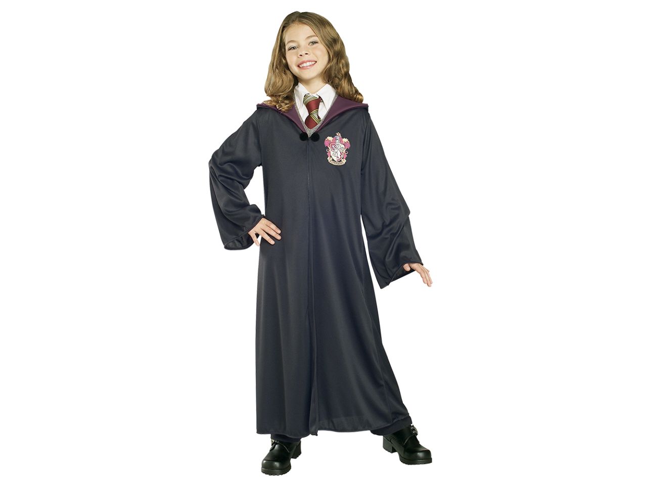 Rubies vestito hermione grifondoro per bambini taglia m comprende tunica e  spilla