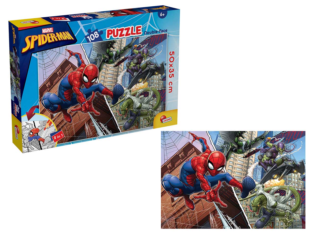 Marvel puzzle df plus 108 spiderman