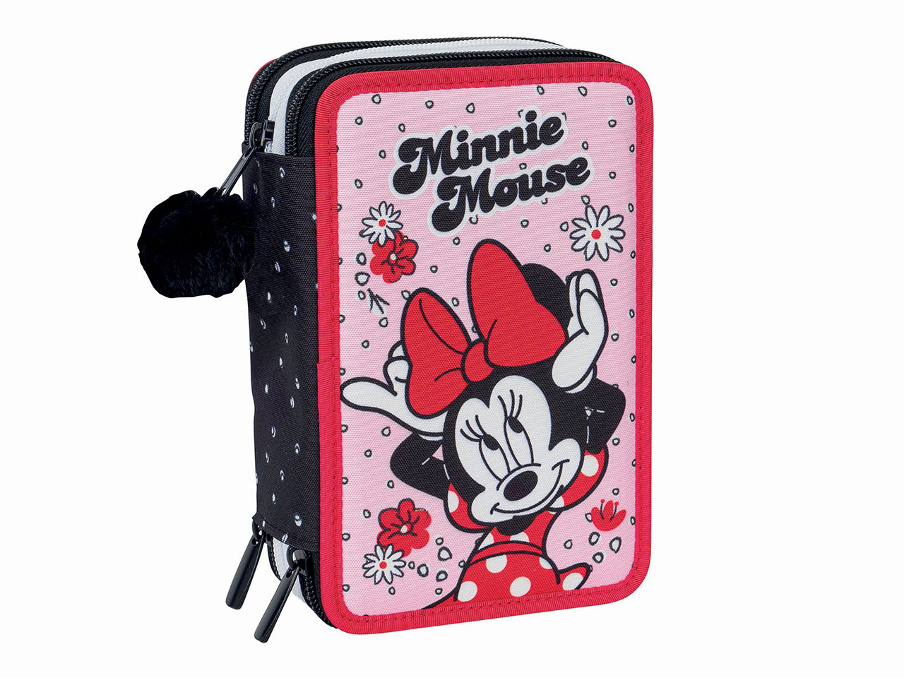 Minnie astuccio 3 zip m is for mouse