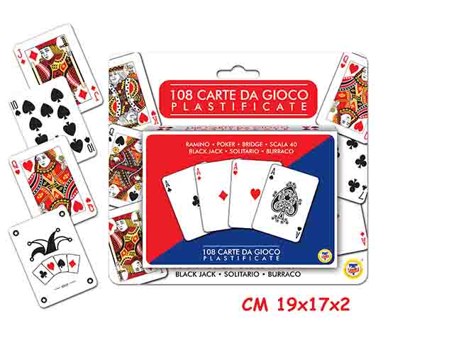 Carte da poker 54 pezzi 40449